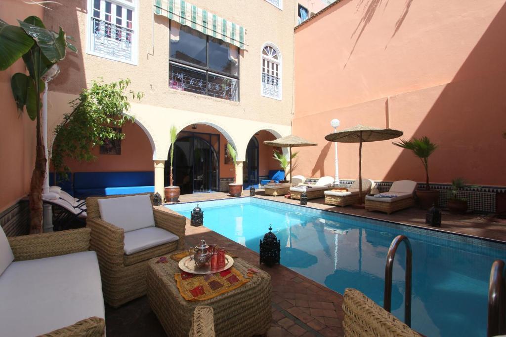 La Villa Bleue Marrakesh Exterior foto