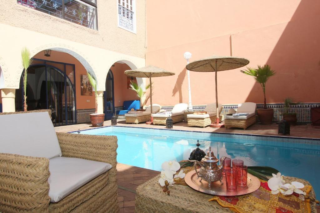 La Villa Bleue Marrakesh Cameră foto